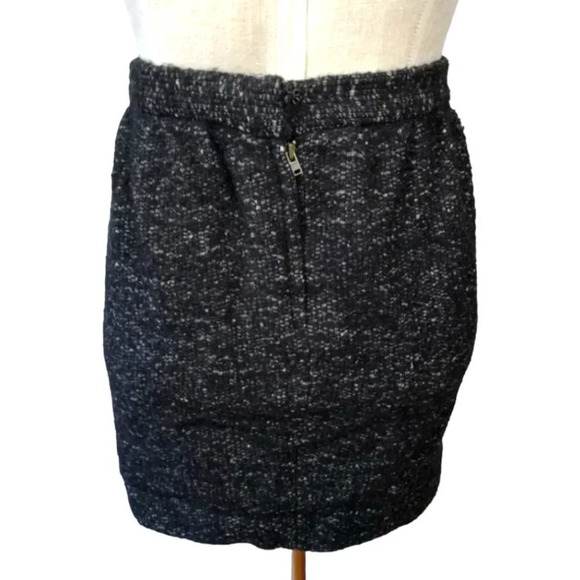 Isabel Marant Charcoal Marled Wool Mini Skirt - Picture 7 of 9